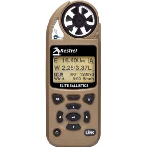 KESTREL 5700 ELITE W/APPLIED - BALLISTICS AND LINK DESERT TAN - 5700 Elite Tan Ballistics