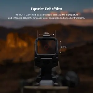 Osight R Micro T1/T2 Footprint Enclosed Red Dot Sight with Multi-Reticle System - OSight R red dot