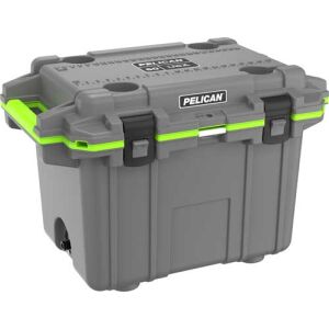 PELICAN COOLERS IM 50 QUART - ELITE DARK GRAY/GREEN - IM 50 Elite Cooler