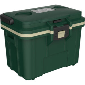 PELICAN COOLERS IM 8 QUART - HUNTER GREEN/TAN W/ICE PACK - Pelican IM 8 Quart