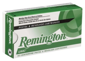 REMINGTON UMC 10MM 180GR - FMJ-TC 50RD 10BX/CS - 10mm 180gr FMJ-TC