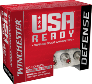 WINCHESTER USA READY 40 SW - 170GR JHP 20RD 10BX/CS - 40 S&W 170gr JHP