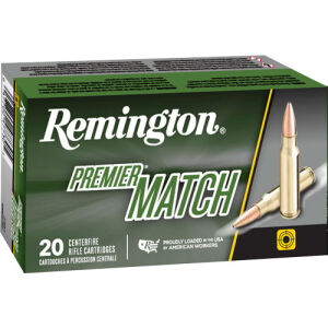 REMINGTON 6MM CM 107GR - MATCHKING 20RD 10BX/CS - 6MM CM 107GR MatchKing