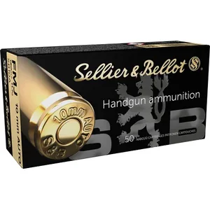 S&B 10MM 180GR FMJ 50RD - 20BX/CS