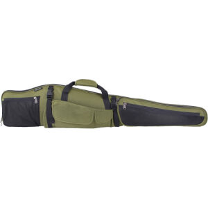 BULLDOG HUNTER RIFLE CASE - GREEN W/ BLACK 48" - Hunter 48" Green Case