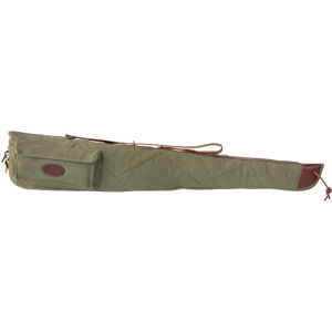 BULLDOG CLASSIC CANVAS SHOTGUN - CASE GREEN 52" - 52" Green Shotgun Case