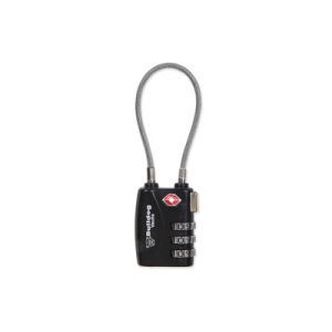 BULLDOG TSA LOCK W/STL CABLE NON-CA - Bulldog TSA Cable Lock