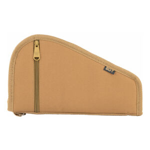 BULLDOG DLX PISTOL CASE 12"X6" TAN - 12x6 Tan Pistol Case