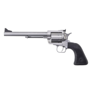 Magnum Research BFR44MAG7-6 BFR .44 Magnum 7.5" 6 Rounds Single Action Only Stainless Steel/Black Rubber Grips
