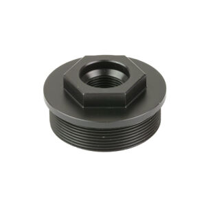 CMMG ZEROED HUB MNT DT 1/2X28 BLK - Zeroed Hub MNT DT