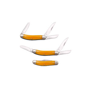 COLD STEEL GNTLEMNS STCKMAN 2.5" YLW - Gentleman's Stockman Yellow Bone