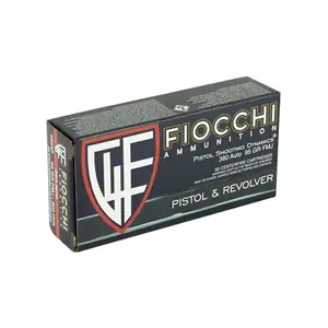 FIOCCHI 380ACP 95GR FMJ 50/1000 - Fiocchi .380 ACP 95gr