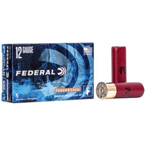 FED PWRSHK 12GA 2.75 MG RFL SG 5/250 - 12GA Rifled Slug