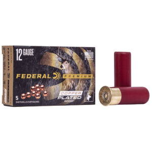 FED PRM VSHOK 12GA 2.75 00 BCK 5/250 - V-Shok 00 Buckshot