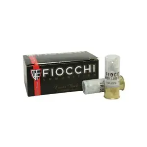 Fiocchi 12 Gauge Ammunition Low Recoil 2-3/4" 00 Buckshot 9 Nickel Plated Pellets 10 rounds - Fiocchi 00 buckshot