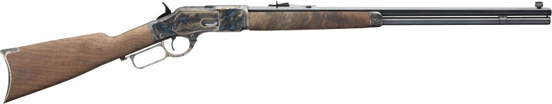 WINCHESTER 1873 SPORTER 45LC - OCTAGON/BLUED 24" CASE COLORED - 1873 Sporter 45LC