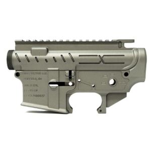 FAXON AR-15 X-TRA LITE - RECEIVER SET TITANIUM STRIPPED