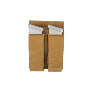 GGG DOUBLE PISTOL MAG POUCH COY - Coyote Double Mag Pouch
