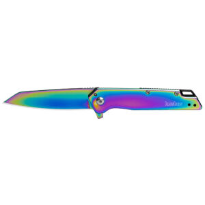 KERSHAW MISDIRECT 3" RAINBOW PVD - Kershaw Misdirect Rainbow