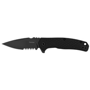 KERSHAW CONDUIT SERRATED 2.9" BLK - Kershaw Conduit Serrated Black