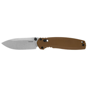 KERSHAW BROADSIDE SPR POINT 3.5" FDE - Kershaw Broadside FDE