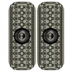 MI LEVER STOCK G10 M-LOK PANEL - GREY/BLACK 2-PACK - G10 M-LOK Panels