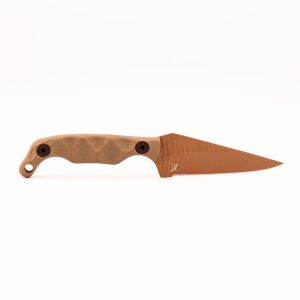 Stroup Knives Mini FDE Cerakote G10 Grip - OD - Mini FDE Stroup