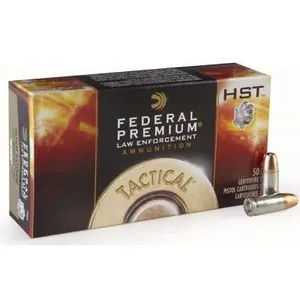Federal 9mm +P HST Tactical P9HST3 124 gr JHP 50 rounds
