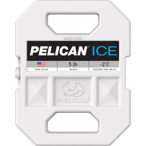PELICAN 5 LB ICE PACK WHITE - REUSABLE - 5 lb ice pack white