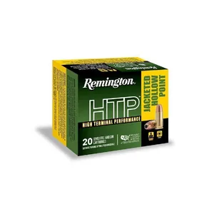 Remington 45 ACP Ammunition HTP High Terminal Performance RTP45AP7A 230 Grain Jacketed Hollow Point 20 Rounds