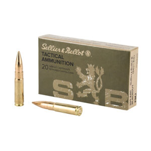 S&B 300BLK 124GR FMJ 20/1000 - 300BLK 124gr FMJ
