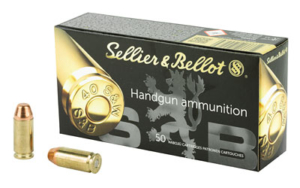 S&B 40SW 180GR FMJ 50/1000 - 40 S&W 180gr FMJ