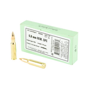 S&B 6.8SPC 110GR FMJ 20/1000 - 6.8 SPC 110gr FMJ