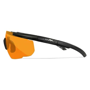 Wiley X SABER ADVANCED GREY/CLEAR/RUST/MATTE BLACK FRAME - Wiley X Saber Advanced
