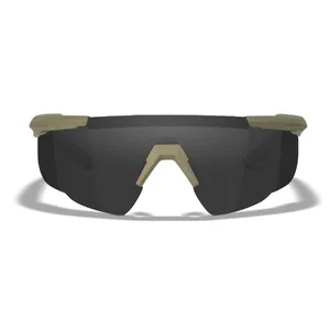 Wiley X SABER ADVANCED GREY/CLEAR/RUST/MATTE TAN FRAME - Wiley X SABER ADVANCED