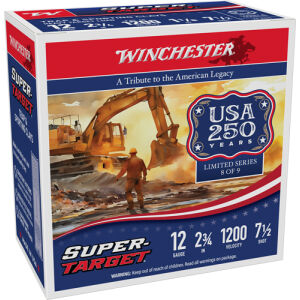 WINCHESTER TARGET 12GA 2.75" - 1-1/8OZ #7.5 1200FPS 250R CASE