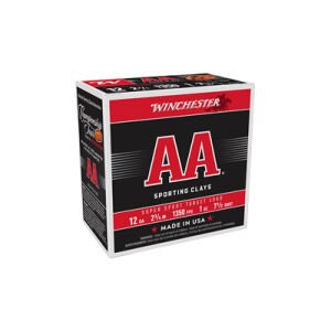 WIN AA SPRT SC 12GA 2.75 #7.5 25/250 - AA #7.5 Target Loads