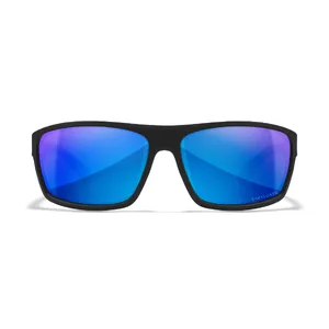 Wiley X PEAK XL CAPTIVATE POL BLUE MIRROR/MATTE BLACK FRAME - Wiley X Peak XL