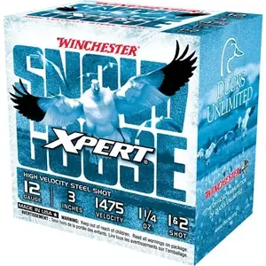 WINCHESTER SNOW GOOSE 12GA 3" - 1-1/4OZ #1 & #2 25RD 10BX/CS