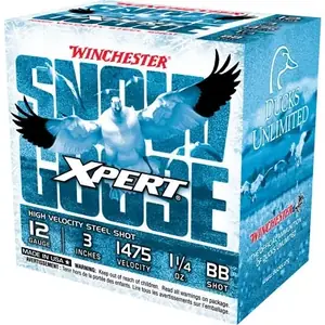WINCHESTER SNOW GOOSE 12GA 3" - 1-1/4OZ #BB 25RD 10BX/CS