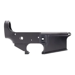 AM-15 Stripped Lower Receiver, No Logo with M16 Trigger Pocket - AM-15 No Logo Lower
