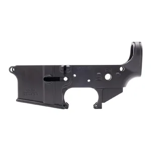 AM-15 Stripped Lower Receiver, No Logo with M16 Trigger Pocket - AM-15 No Logo Lower