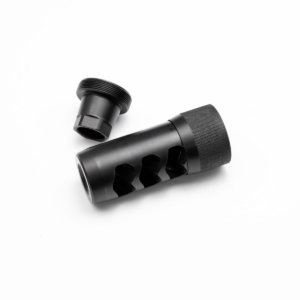 Area 419 Hellfire Self Timing Muzzle Brake 223/6mm Black Nitride 1/2-28 - Hellfire Self-Timing Brake
