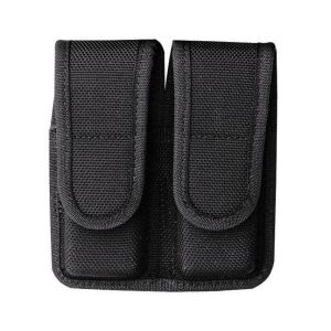 Bianchi Model 7302H AccuMold Double Magazine Pouch for Glock 20 21 Hook and Loop Black