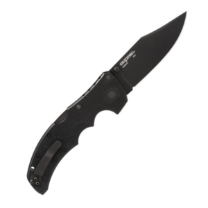 Cold Steel Recon 1 Magnacut Folding Knife 4" Clip Point Blade Black - Cold Steel Recon 1 Magnacut