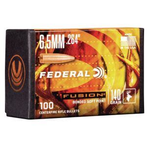 FUSION .264 CALIBER 140GR BULLET 100RD - 264 140gr Fusion