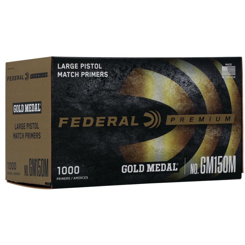 Federal Gold Medal Centerfire Large Pistol Match Primer 1000/ct - Large Pistol Match Primers