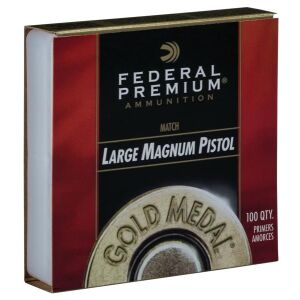 Federal Gold Medal Centerfire Large Magnum Pistol Match Primer .155 cal 1000/ct - .155 Magnum Primers