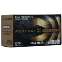 Federal Gold Medal Centerfire Small Magnum Pistol Match Primer .200 cal 1000/ct - Small Magnum Pistol Primers