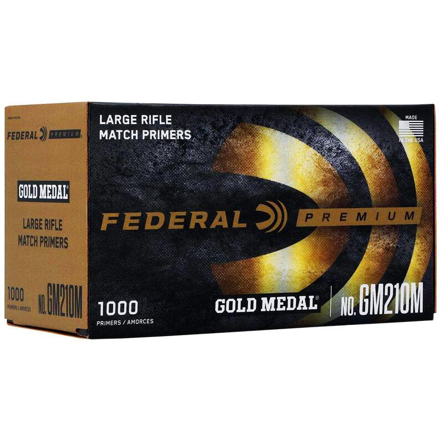 Federal Premium Gold Medal Centerfire Primers-Large Rifle Match - Large Rifle Match Primers